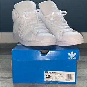 Adidas Pro Model High Top Shell Toes